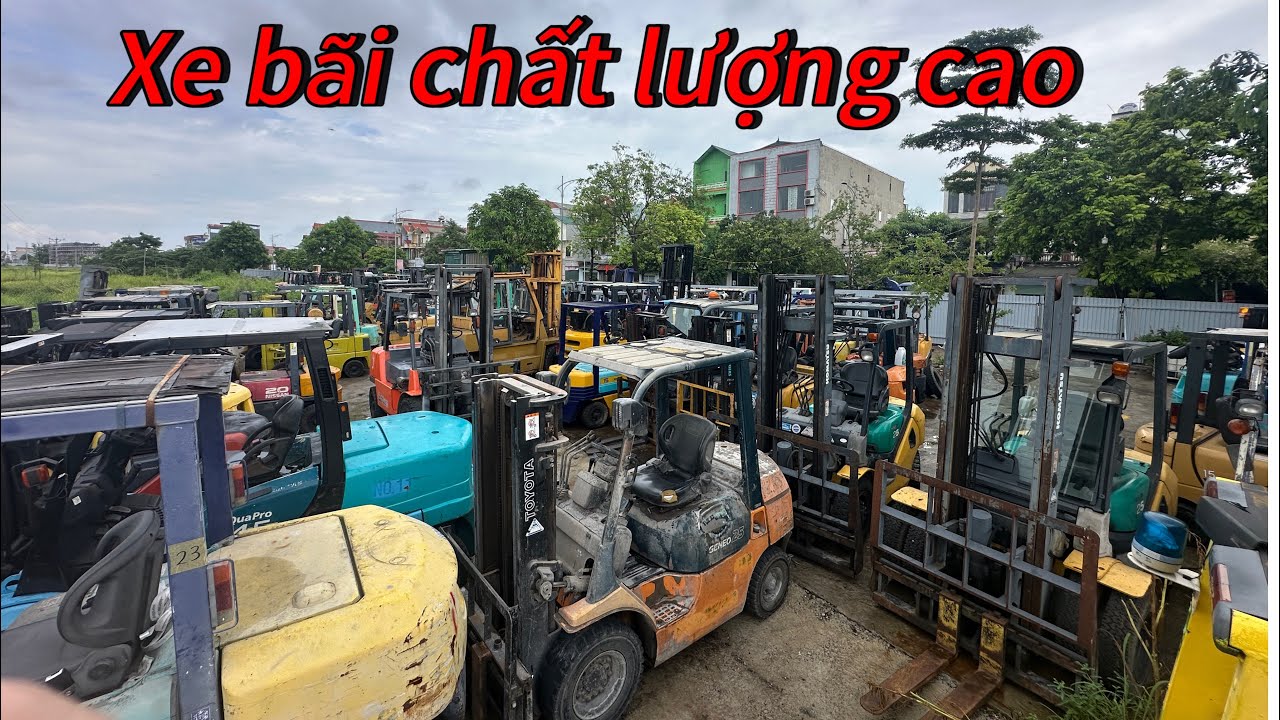 GIỚI THIỆU XE NÂNG MỚI NHẬP KHẨU - hàng chất lượng cao giá tốt cho các bác#xenângcũgiárẻ 