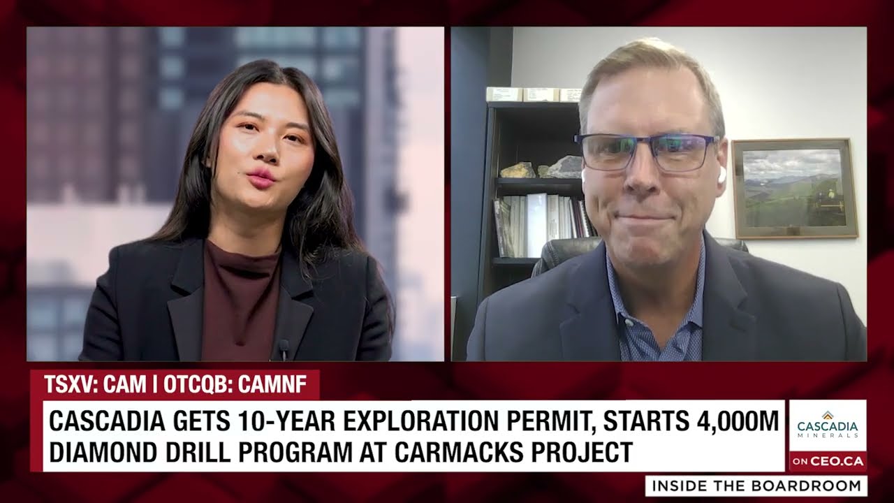 Cascadia получает 10-летнее разрешение на геологоразведку и начинает программу алмазного бурения ...