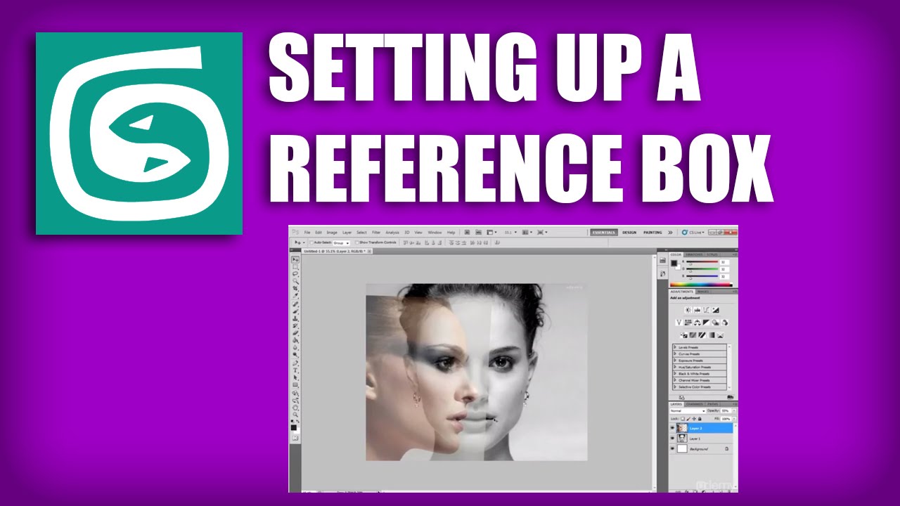 How to Set up a Reference Box for a Game Character or ANYTHING - Natalie Portman - 3ds Max Tutorial