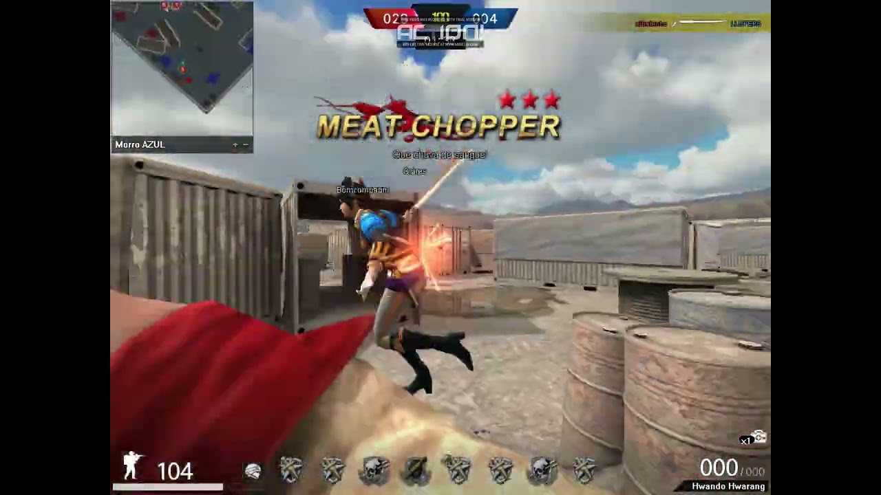 Point Blank - JOGANDO DE HWANDO HWARANG ( ESPADA)