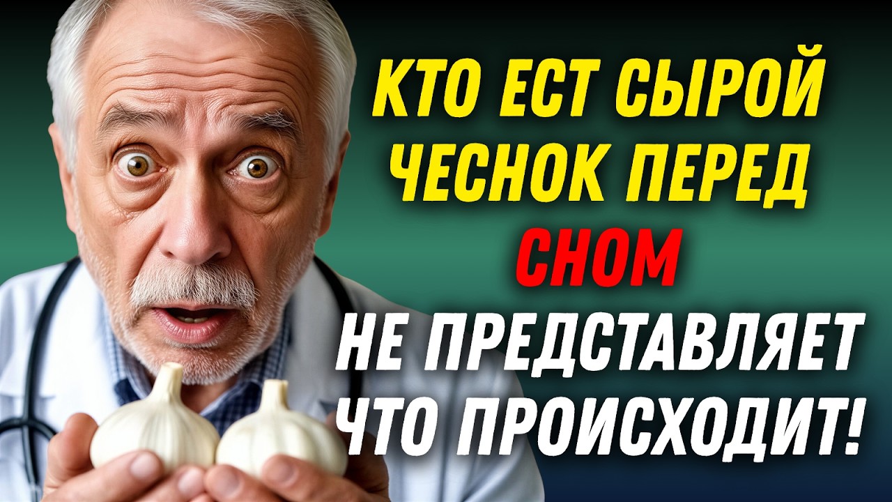 Один зубчик чеснока на ночь — и тело начинает работать заново