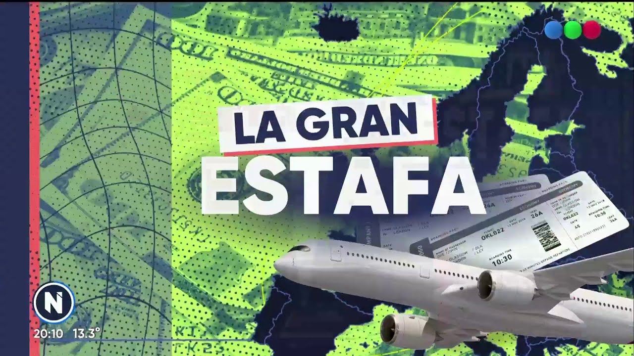 ASÍ OPERABA la ESTAFADORA que vendía PASAJES BARATOS a España - Telefe Noticias
