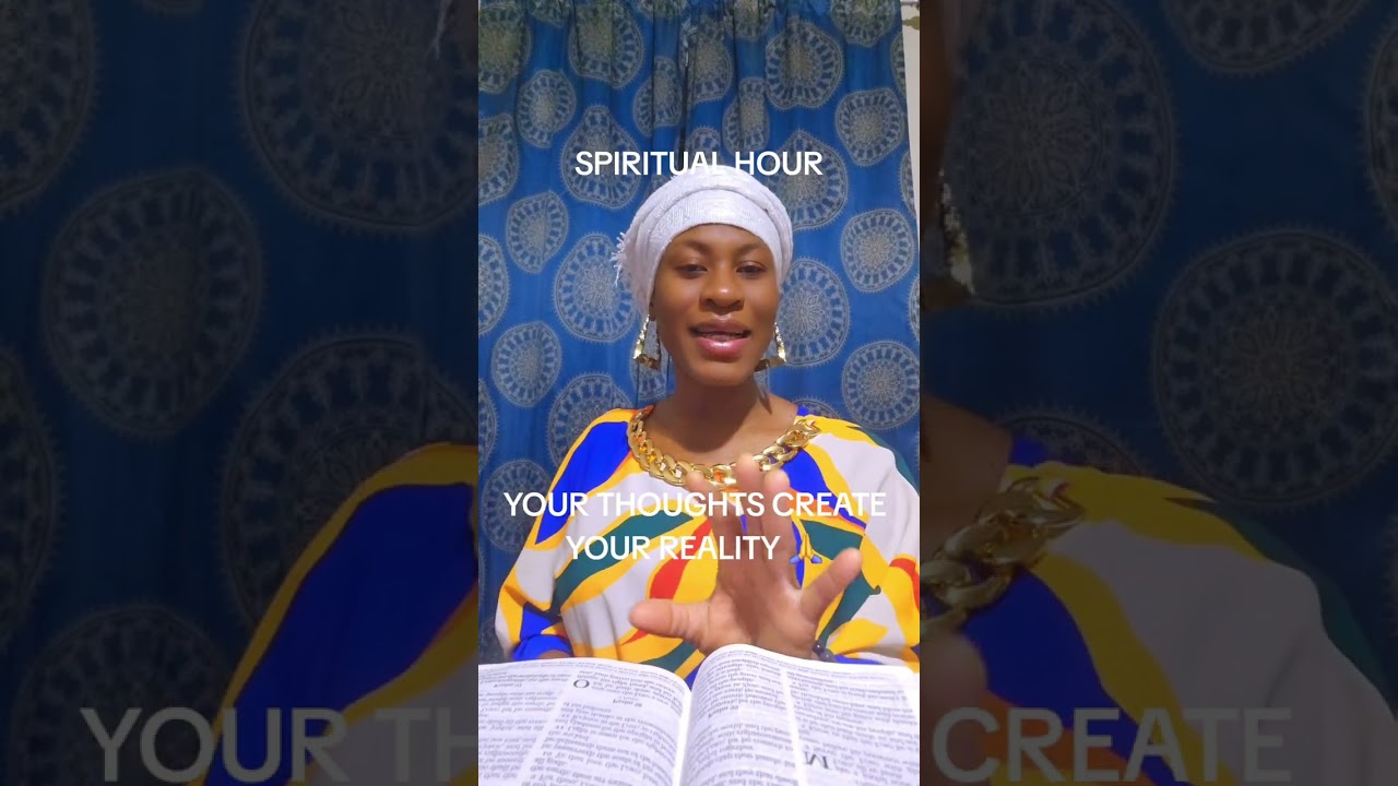 YOUR THOUGHTS CREATE YOUR REALITY 🙏 #WISDOM #MESSAGES #SPIRITUALITY 