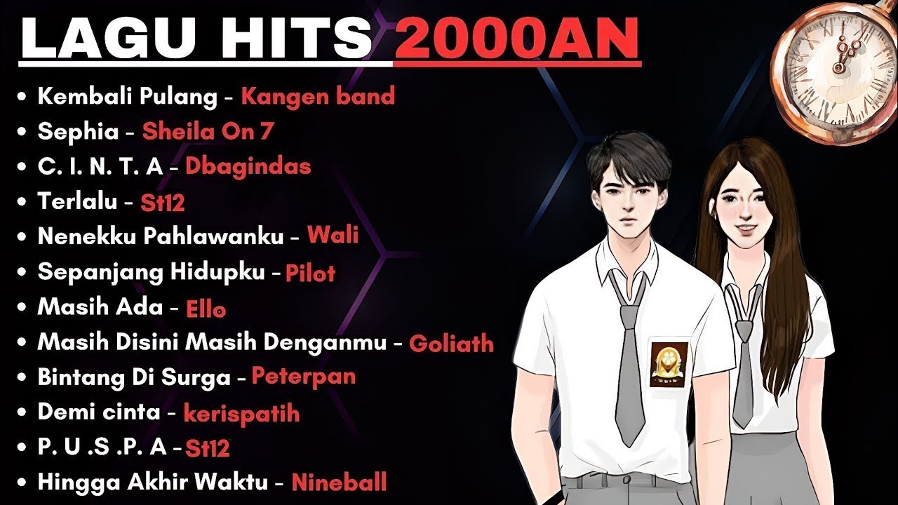 Lagu SAD nostalgia 2000an  Kangen band  Sheila On 7   Dbagindas  ST12  Wali