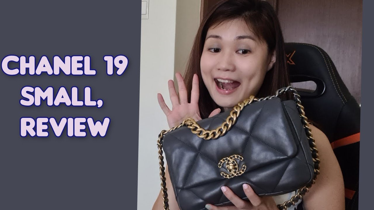 Chanel 19 bag, 3 Months Review. (Whats in my small bag? Pros and Cons)