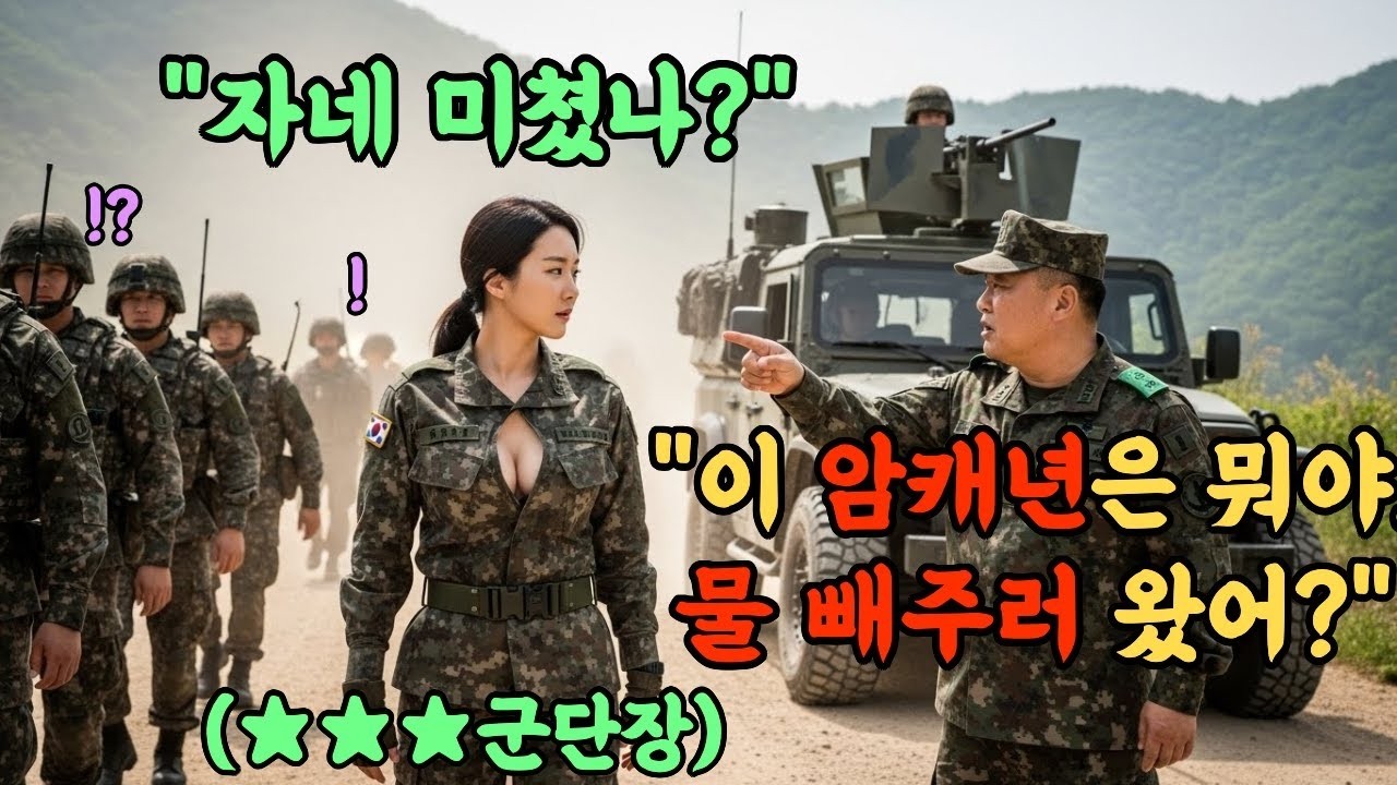 707특임대 출신 최연소 중장에게 '암캐년'이라며 성희롱한 육군 중령, 행군중인 병사들 앞에서 대가리 박은 역대급 참교육 현장l 오디오북 l 감동 l 창작사연 l