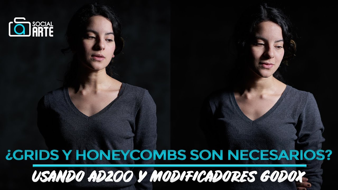 ¿SOFTBOX CON GRIDS / HONEYCOMBS SON NECESARIOS? | TECNICAS DE ILUMINACION/AD200 Y MODIFICADOR GODOX