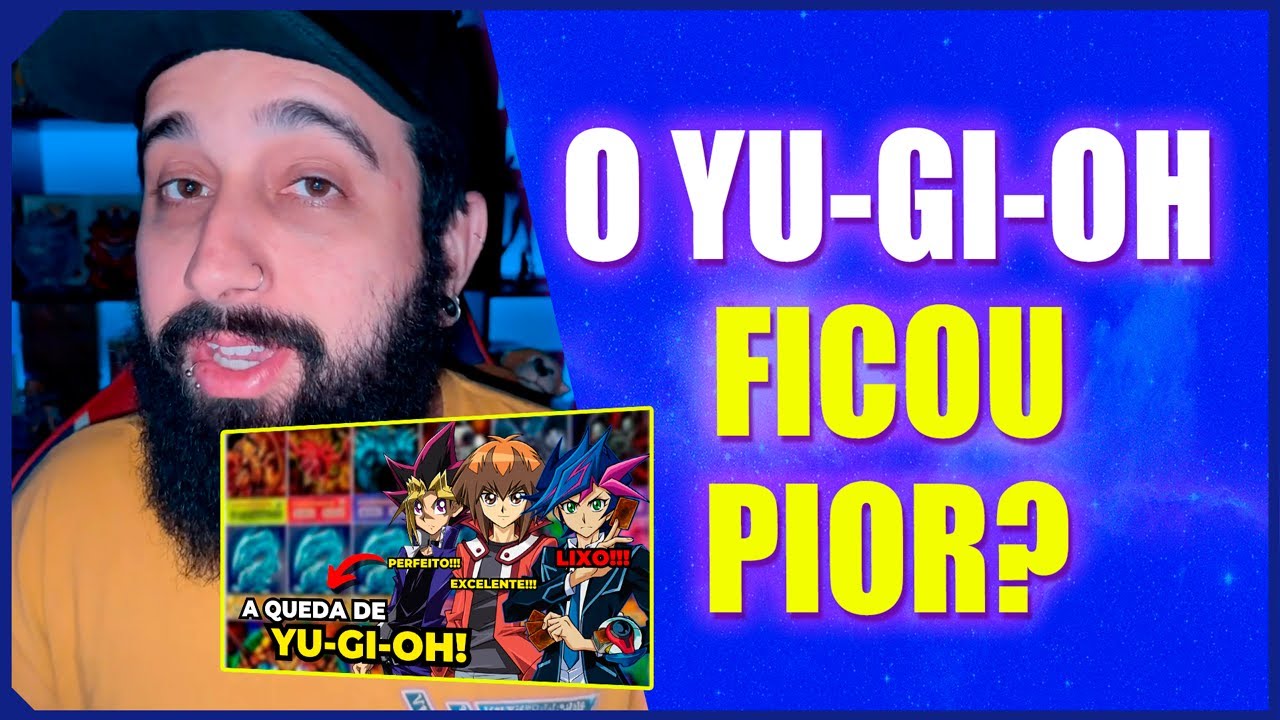 POR QUE YU-GI-OH FICOU TÃO RUIM??? React @bernardo-sementegeek