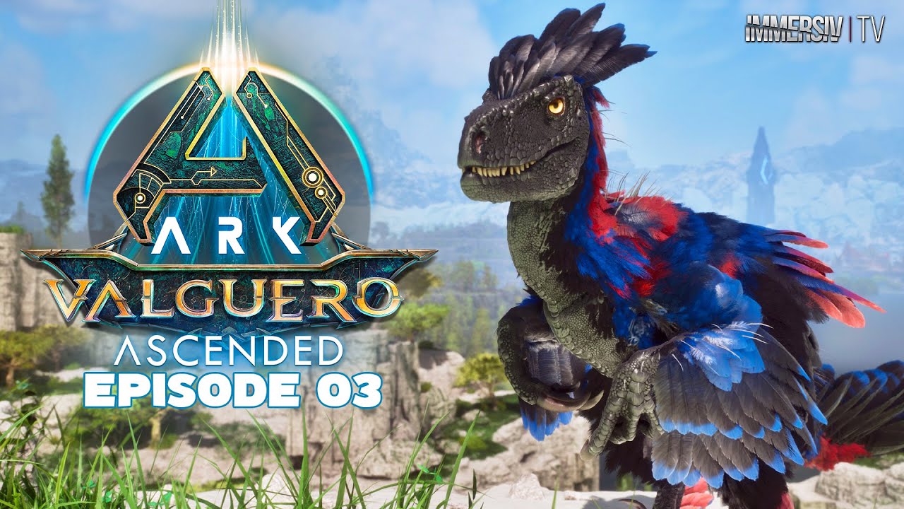 Les DEINONYCHUS me traquent ! J'ai Volé leurs œufs - ARK Ascended Valguero #03