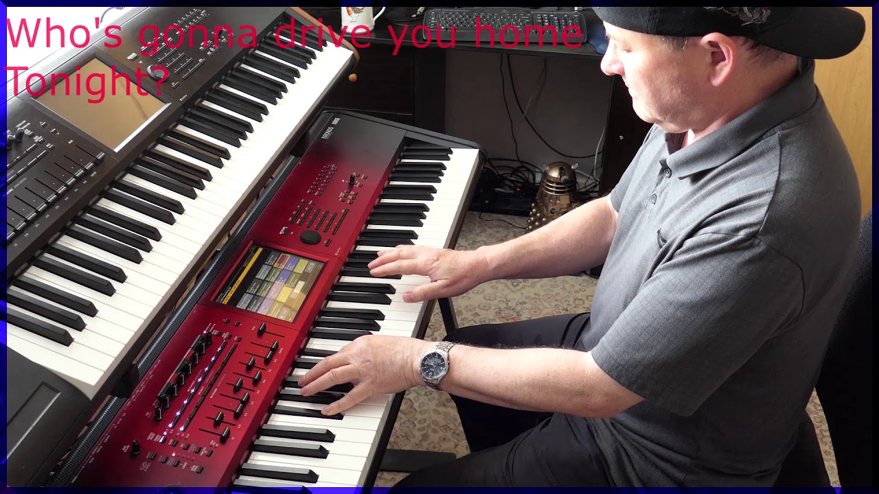 Drive - The Cars  (Instrumental Cover with Lyrics)