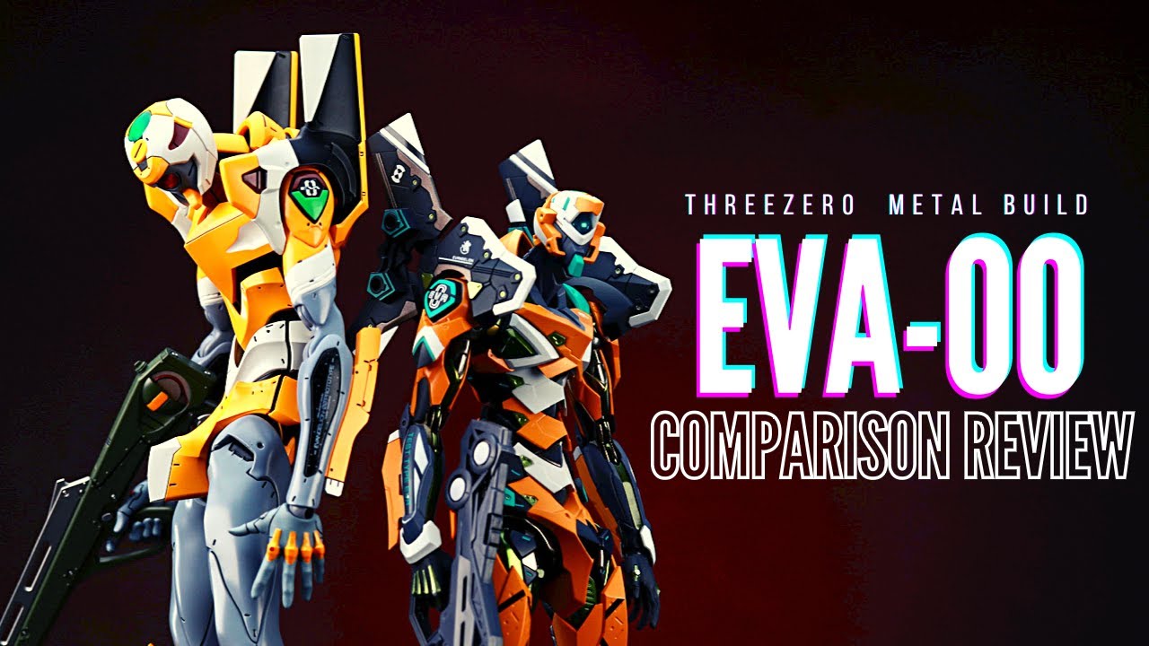threezero metal build Evangelion EVA-00 comparison review. ASMR