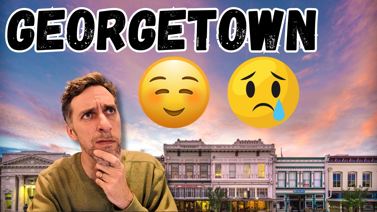 Top 10 Georgetown Texas PROS and CONS | Austin Texas Suburb Warning!
