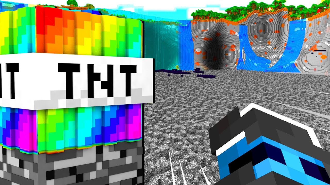 HO DISTRUTTO IL MONDO CON LA TNT PI&Ugrave; FORTE DI MINECRAFT - ITA