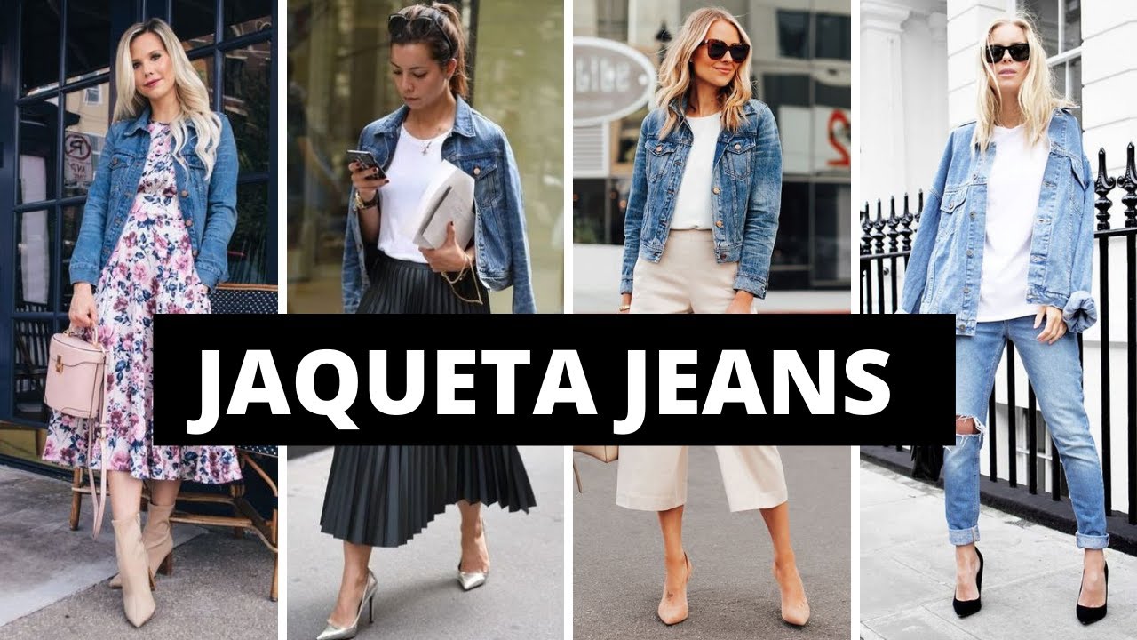 COMO USAR JAQUETA JEANS