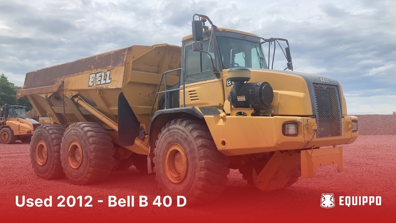 Used 2012 - Bell B 40 D | Used Articulated Dump Truck | equippo.com | Used heavy equipment