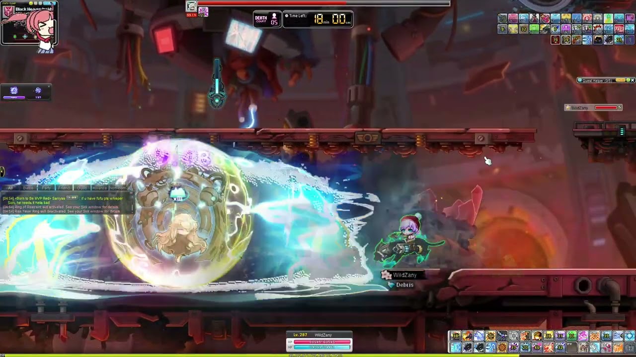 Maplestory [Kronos] Wild Hunter Extreme Lotus Solo
