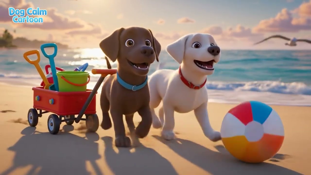 24 часа мультфильмов для собак🐶 Спокойная музыка для снятия стресса | Расслабляющие видео для собак