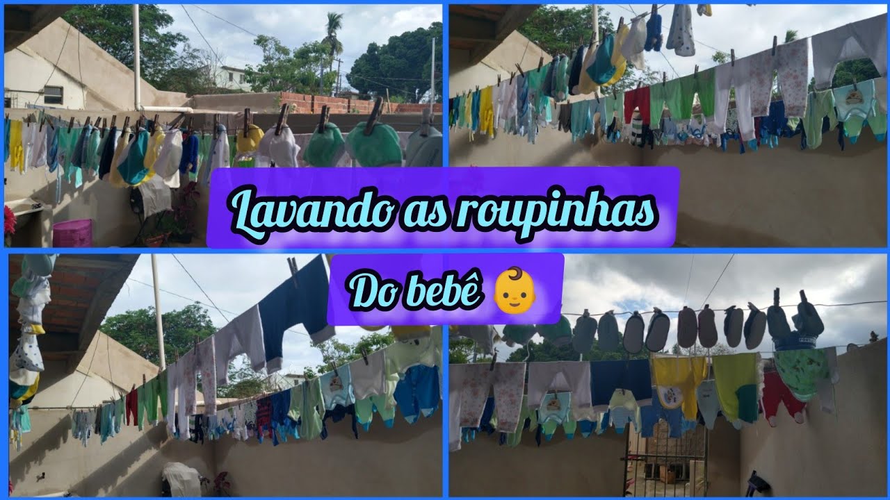 LAVEI TODAS AS ROUPINHAS DO BABY 😍 || JAAH RODRIGUES
