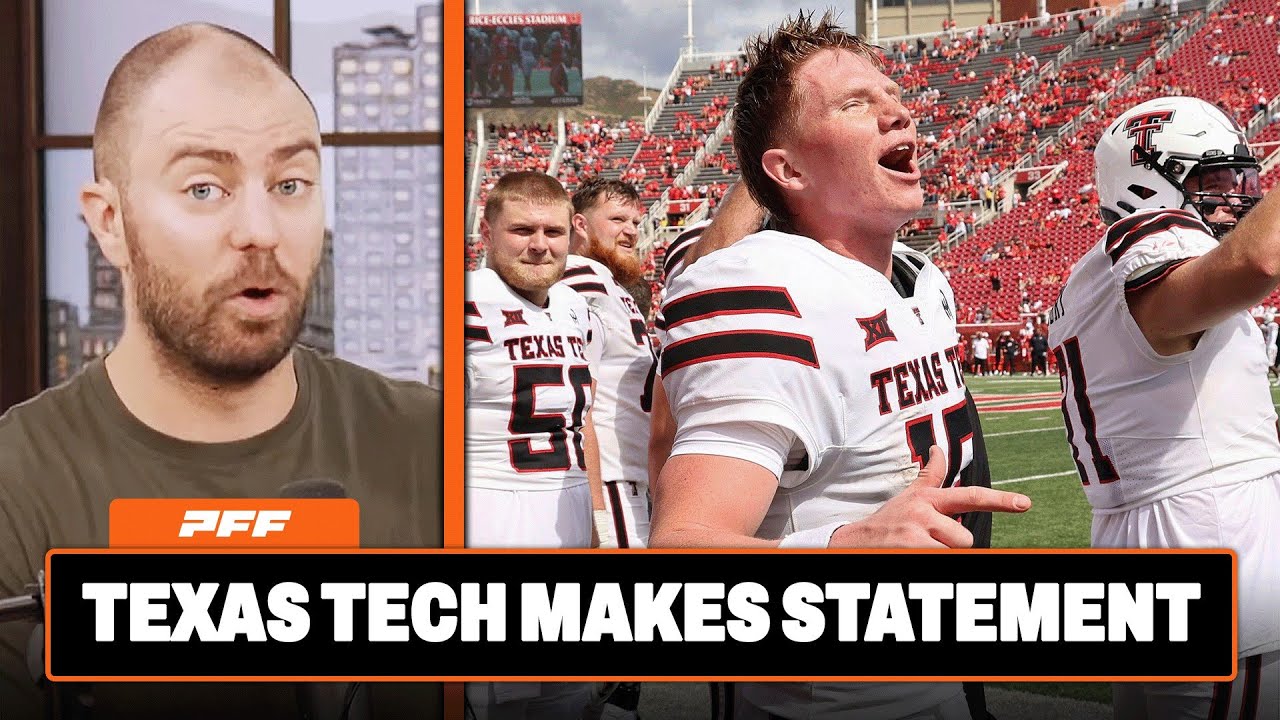 Texas Tech vs. Utah Review | PFF Grade Release Show