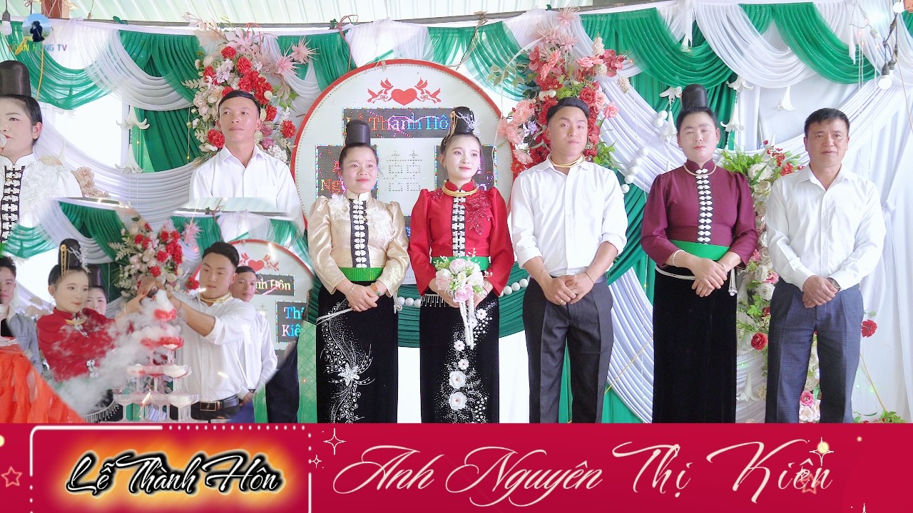 ĐÁM CƯỚI NGƯỜI THÁI ĐEN - LỄ THÀNH HÔN ''ANH NGUYÊN - THỊ KIÊN''BẢN KẸ - MƯỜNG É
