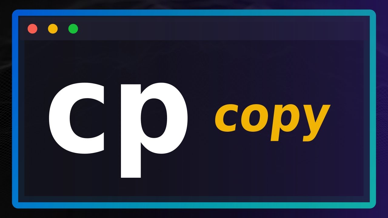 Команда CP в Linux + Отслеживание хода передачи 🚀