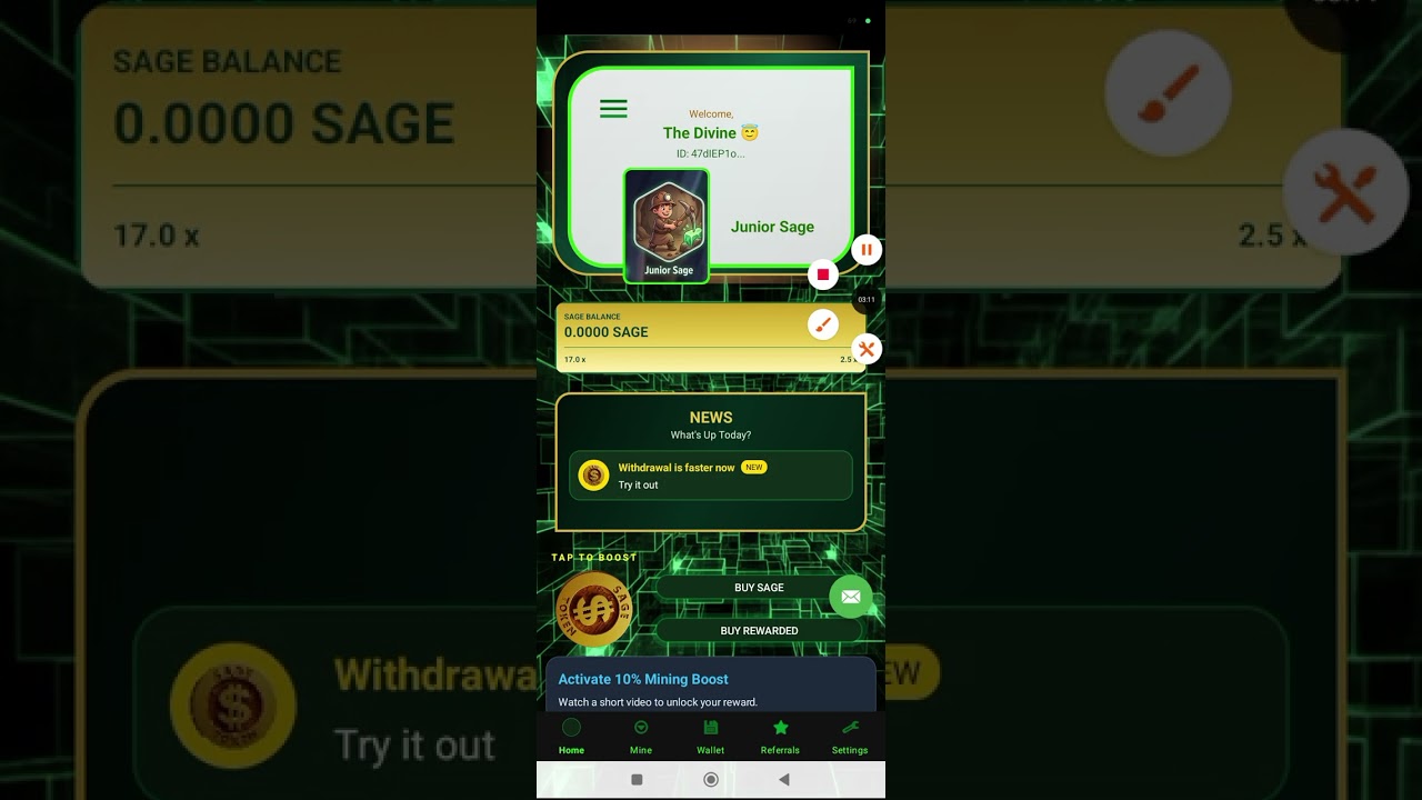 How to link your bitget Sage token withdrawal address & see all your withdrawal transaction history