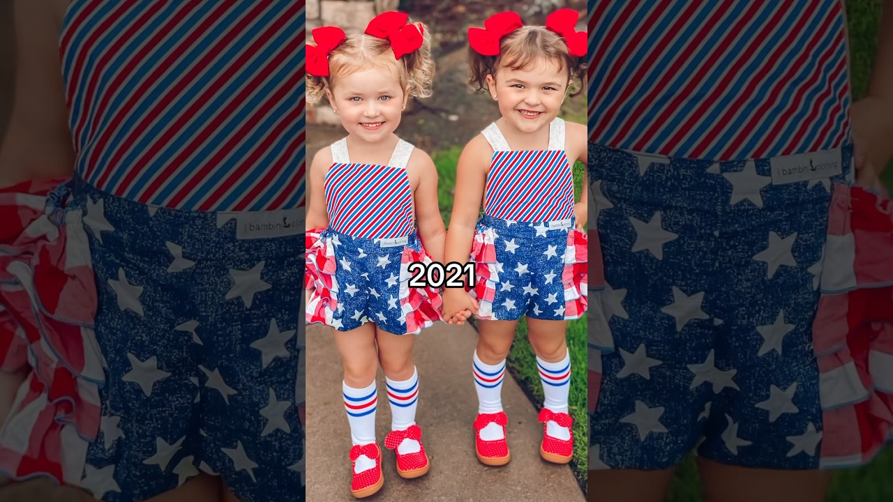 8 Summers with my twin babies. Time Slow Down ❤️🤍💙 