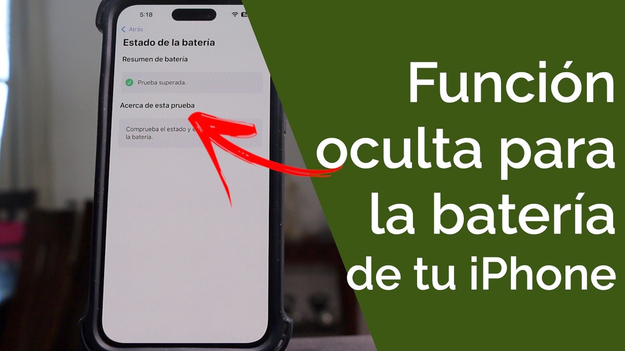 ASÍ DESCUBRÍ LA SALUD REAL DE LA BATERÍA DE MI IPHONE