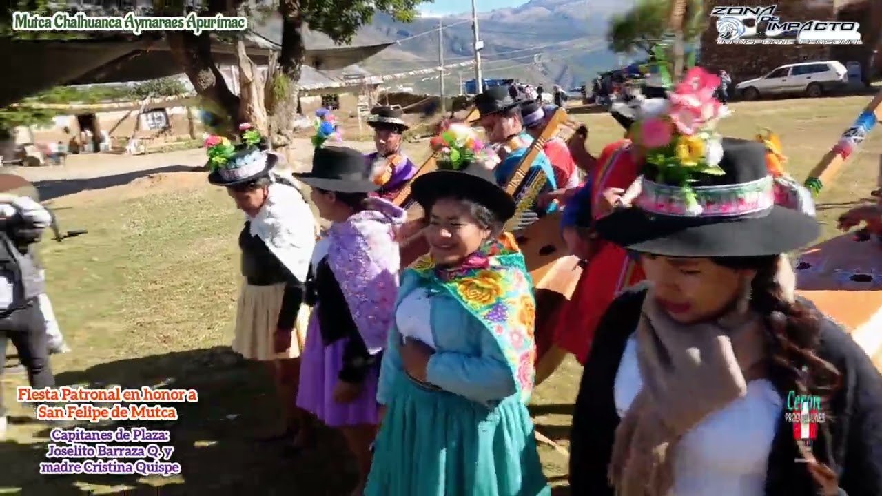 Huayno en Mutca Aymaraes_ Parte 1_ 𝐅𝐢𝐞𝐬𝐭𝐚 𝐏𝐚𝐭𝐫𝐨𝐧𝐚𝐥 𝐞𝐧 𝐡𝐨𝐧𝐨𝐫 𝐚 𝐒𝐚𝐧 𝐅𝐞𝐥𝐢𝐩𝐞 𝐝𝐞 𝐌𝐔𝐓𝐂𝐀 𝐂𝐇𝐀𝐋𝐇𝐔𝐀𝐍𝐂𝐀