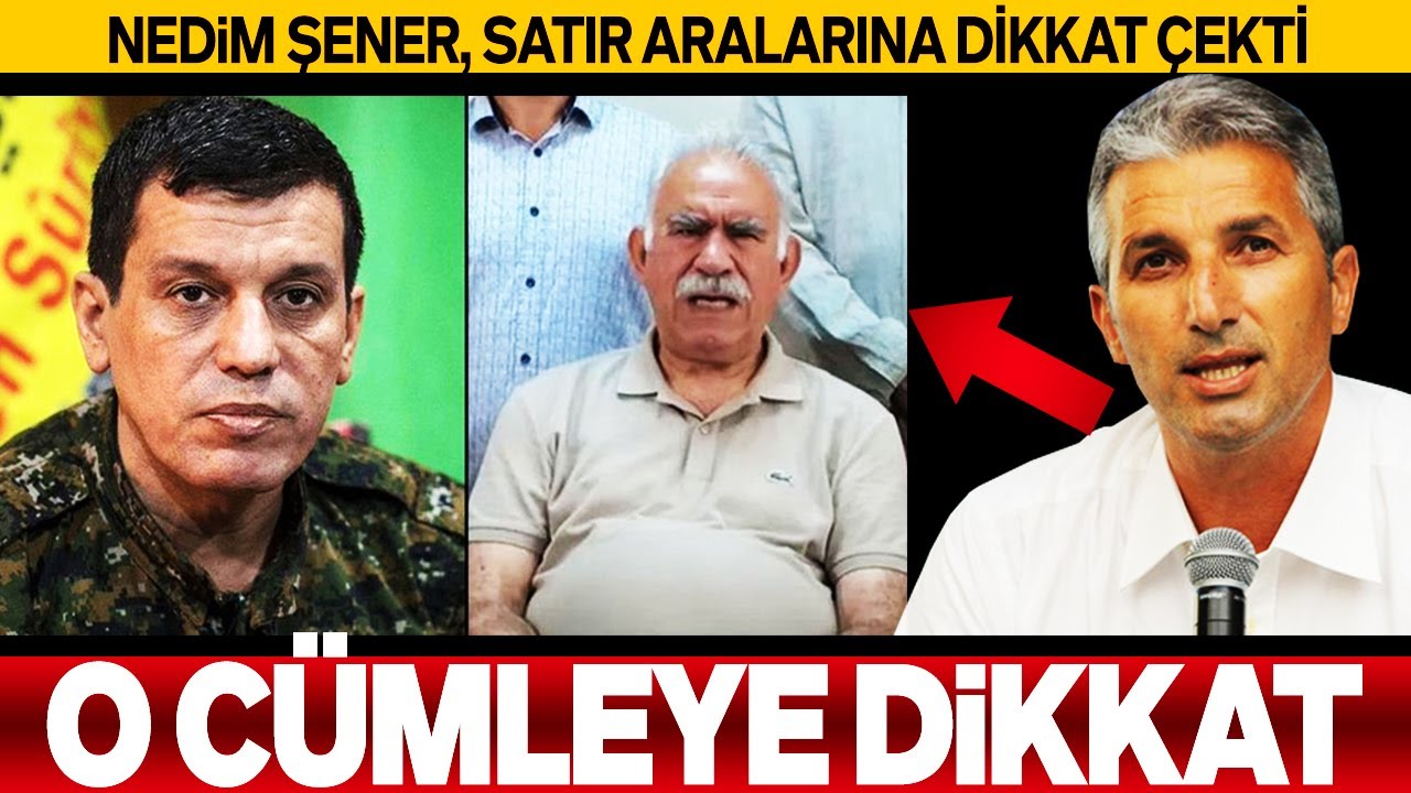 NEDİM ŞENER, OYUNU B&Ouml;YLE DEŞİFRE ETTİ. A&Ccedil;IKLAMADAKİ O C&Uuml;MLEYE DİKKAT. SESLİ MAKALE
