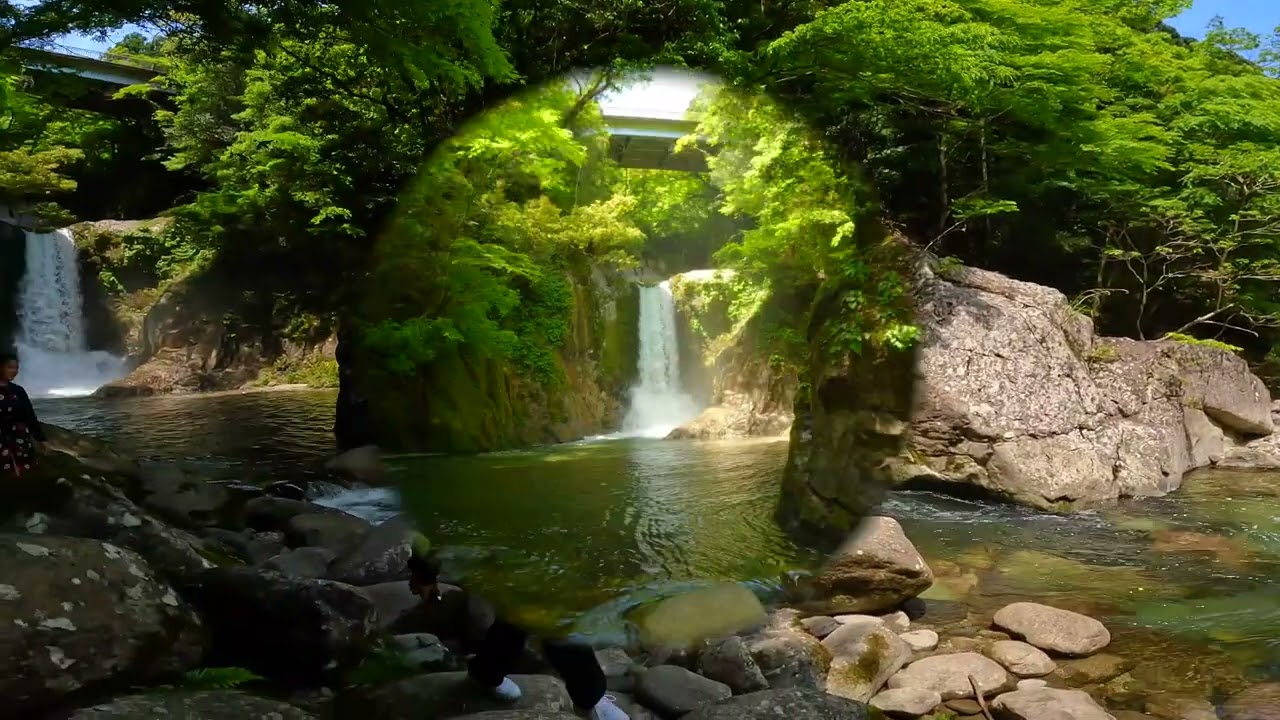 [4K] FAMILY OUTING at NARUSAWA FALLS | Shinshiro-City Narusawa-no-Taki Waterfall #familyouting