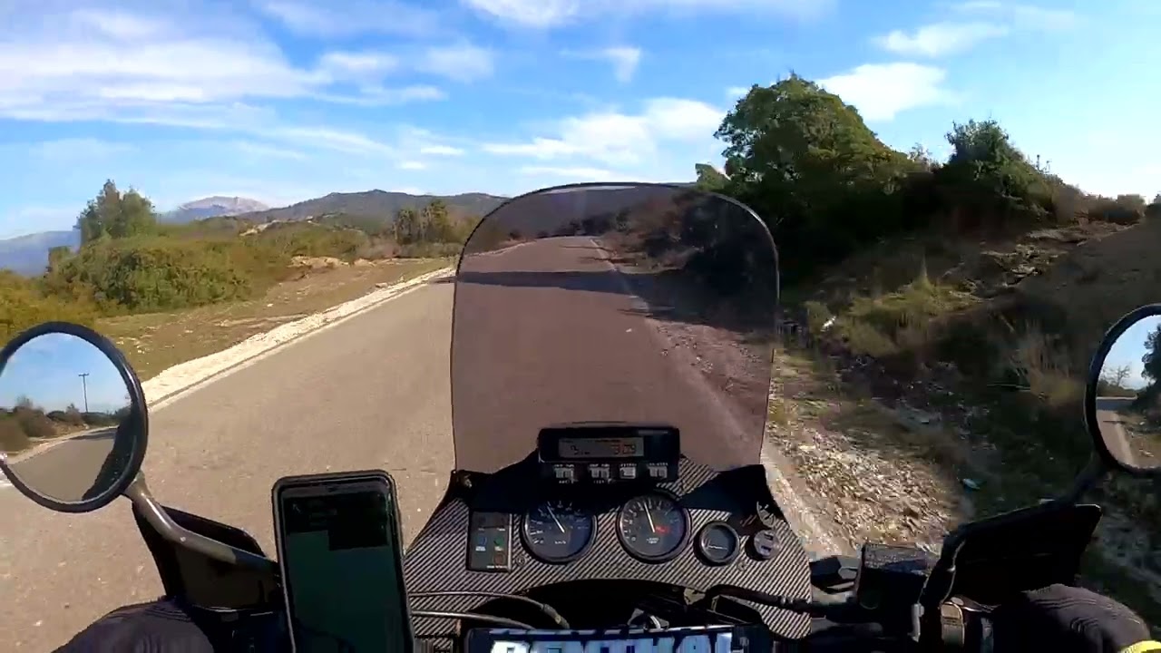 Άρτα - Σκουλικαριά  Africa twin 750cc