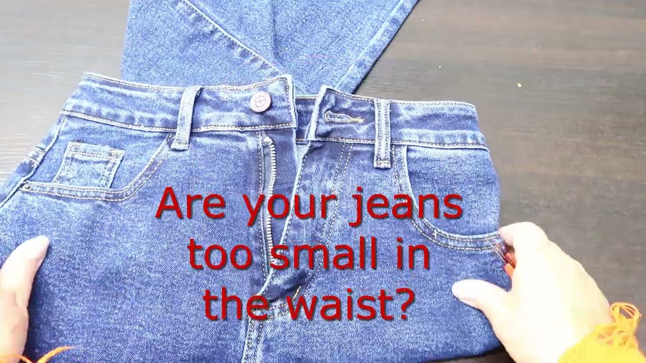 Are these jeans too small at the waist??? We'll fix that!!!! малы джинсы в поясе? не выбрасывать!!!!