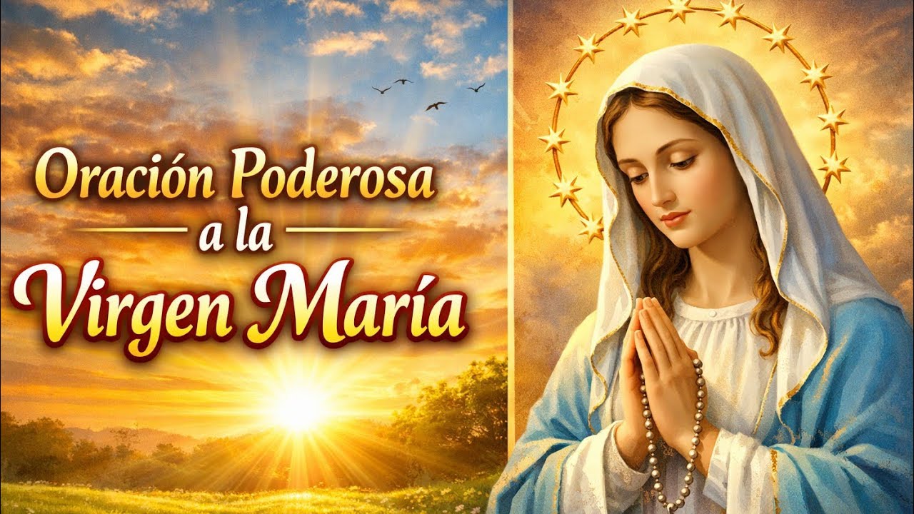 ✨ORACIÓN poderosa a la Virgen María✨ | Rezando Con Dios