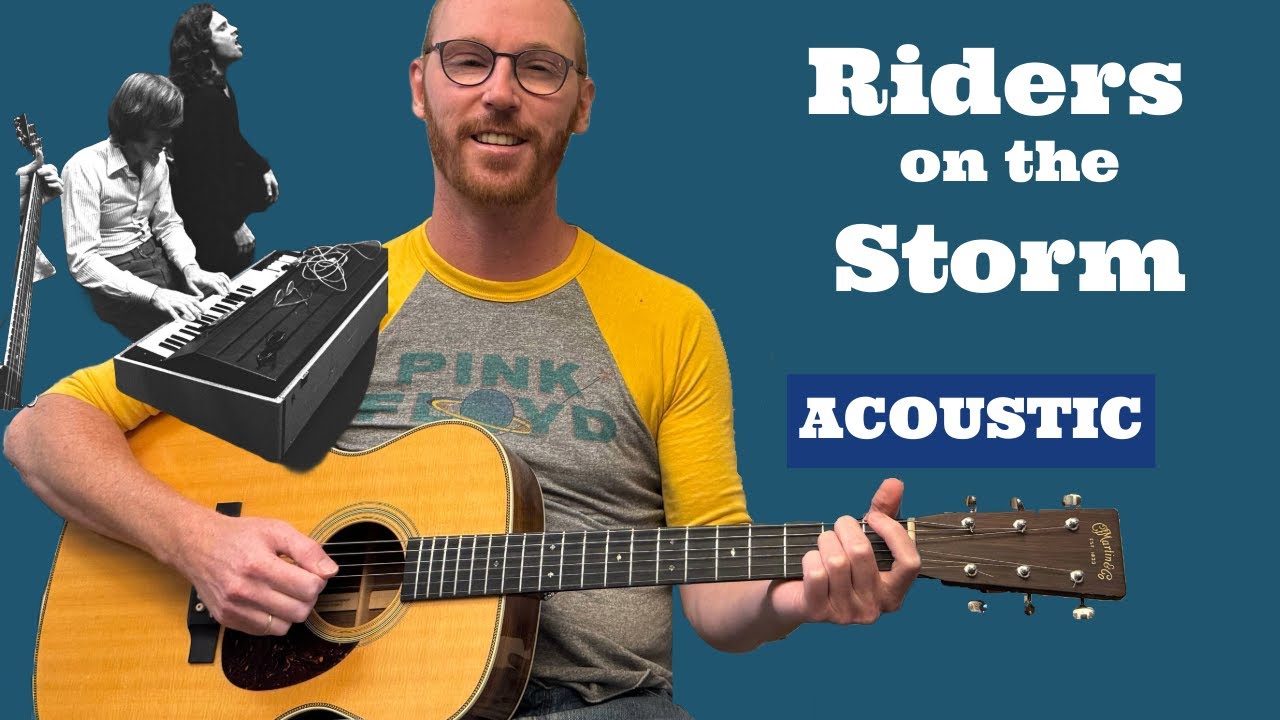 Riders on the Storm Guitar Lesson - The Doors (Acoustic)