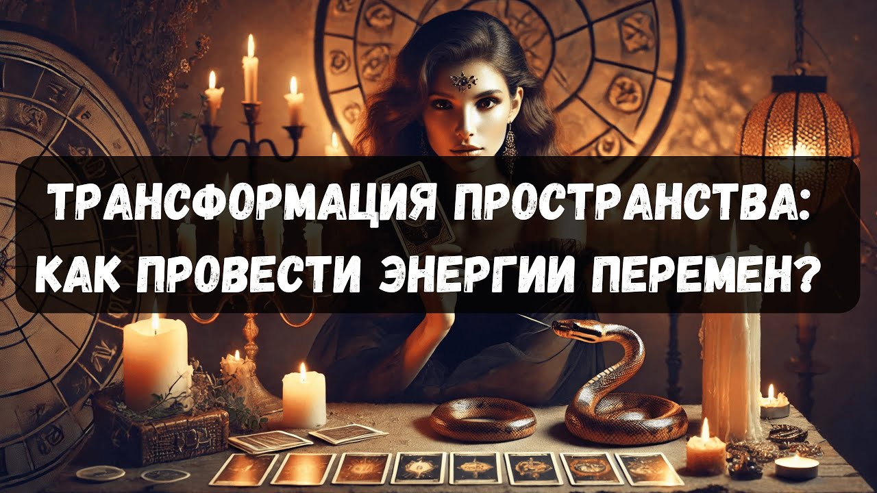 ТРАНСФОРМАЦИЯ ПРОСТРАНСТВА: КАК ПРОВЕСТИ ЭНЕРГИИ ПЕРЕМЕН?! #психология #таро #тароонлайн