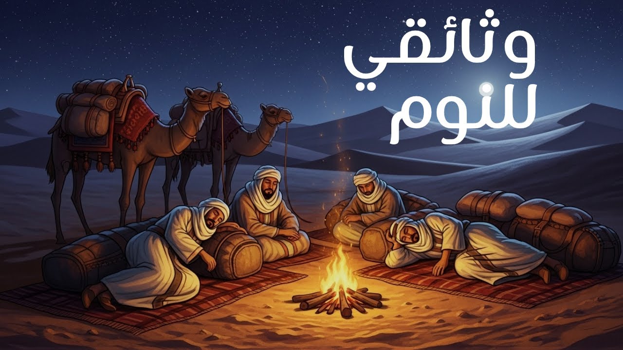 🌙كيف كان العرب ينامون أثناء رحلات القوافل في الصحراء الكبرى
