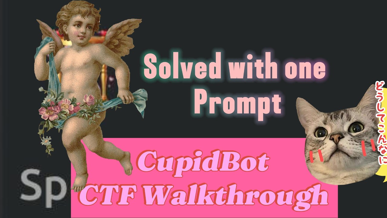 CupidBot Solved in one prompt | 2026 Valentine Special Edition ❤️
