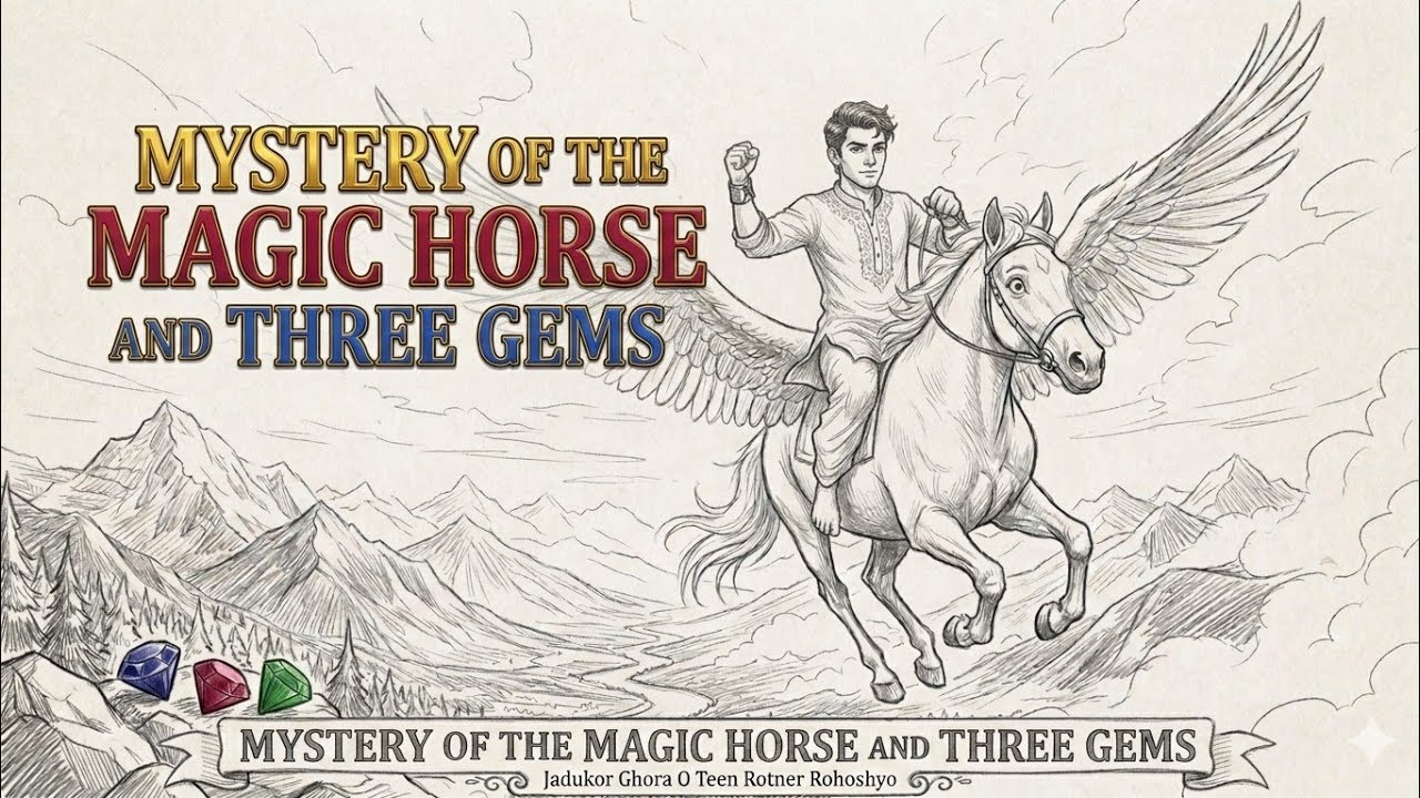 The Magic Horse 🐎#deepsleep#storytelling#magic#fantasy#bedtimestories#adventurestory#englishstories 