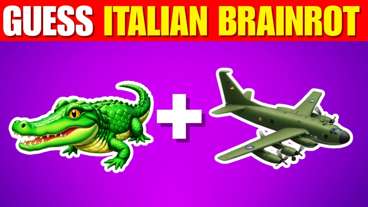 Guess the Italian Brainrot Memes by Emoji 🤪 | HARD Quiz
