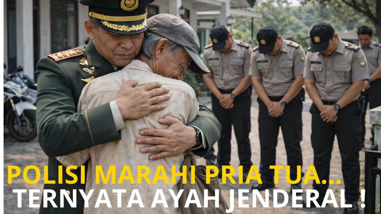 Seorang Polisi Memarahi Pria Tua, Ternyata Ia Ayah Seorang Jenderal