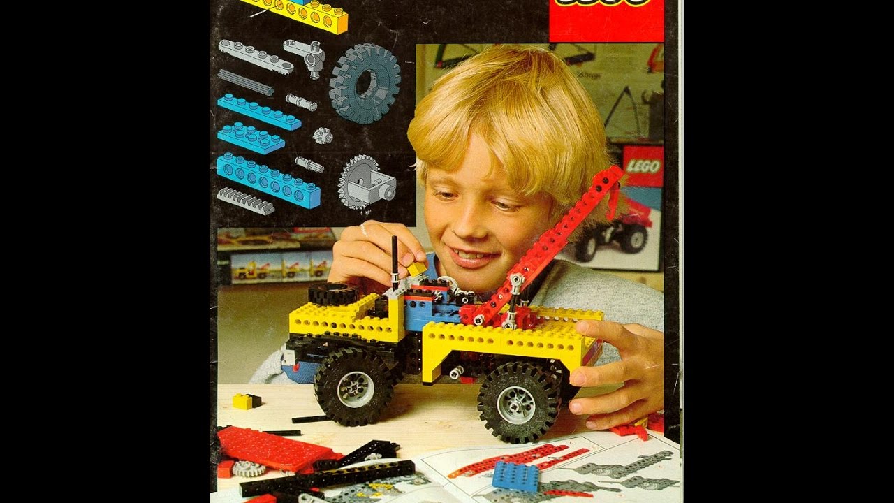 Lego Technic 8889 Ideas Book - Year 1984