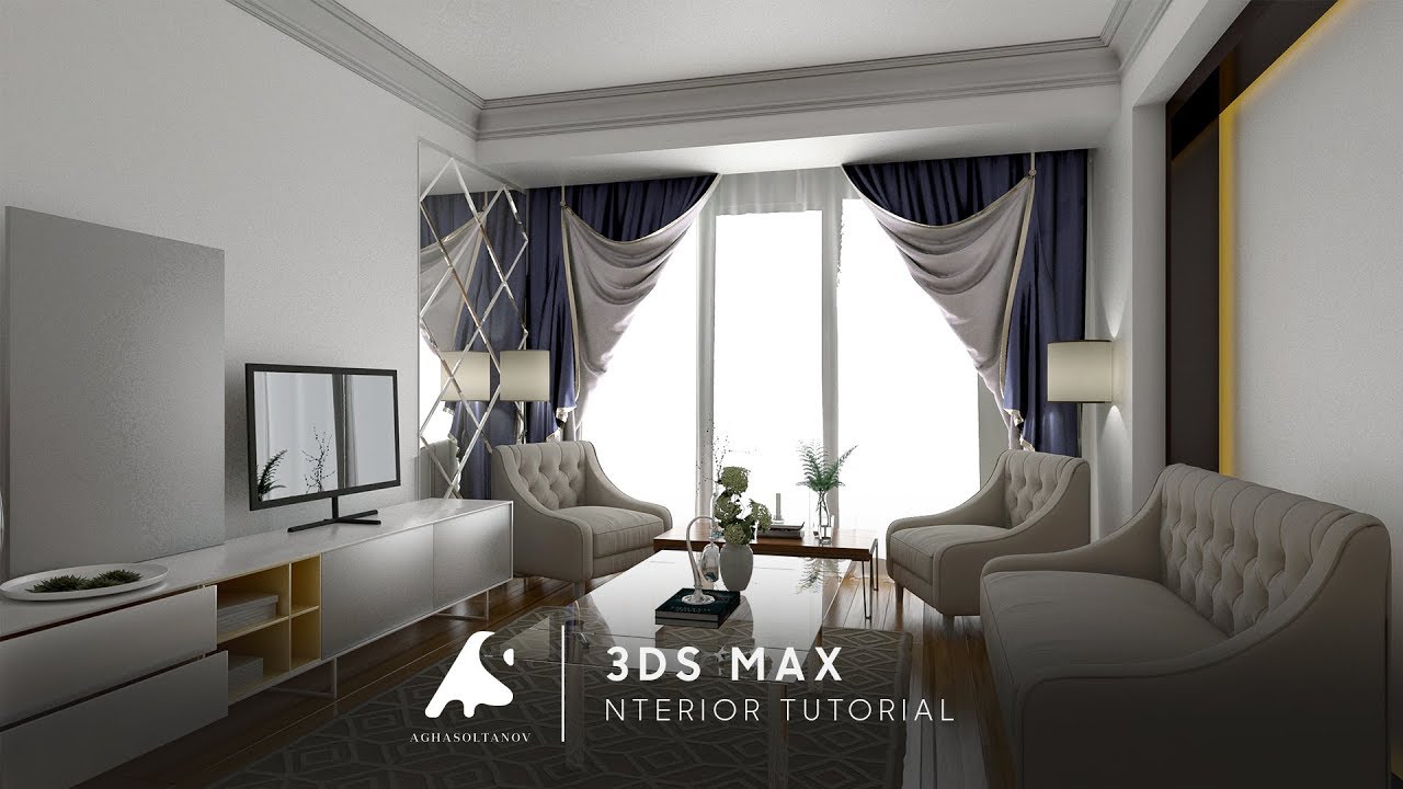3Ds Max Interior Tutorial Modeling Design