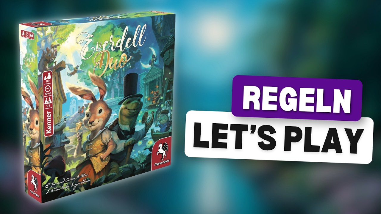Everdell Duo Kooperativ | Regeln & Solo Let's Play
