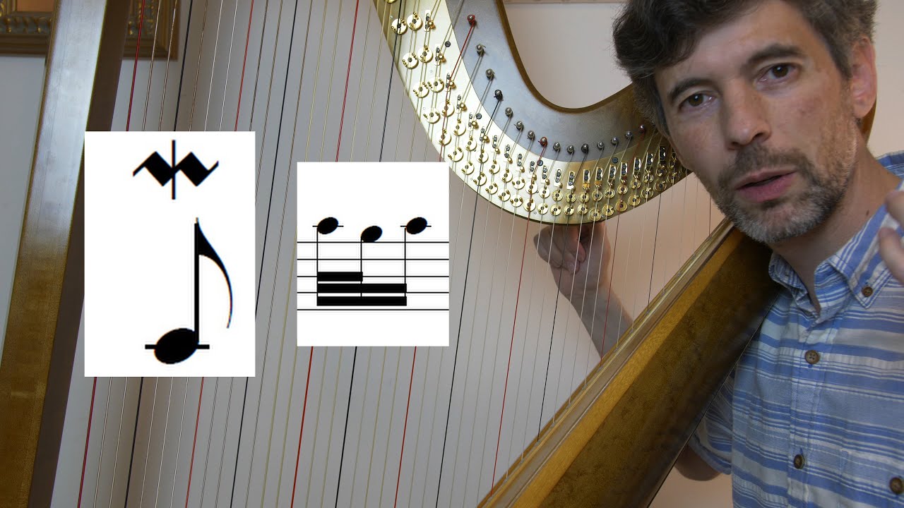 How to play the opening Mordent from Bach's Toccata and Fugue - Harp Tuesday ep. 190