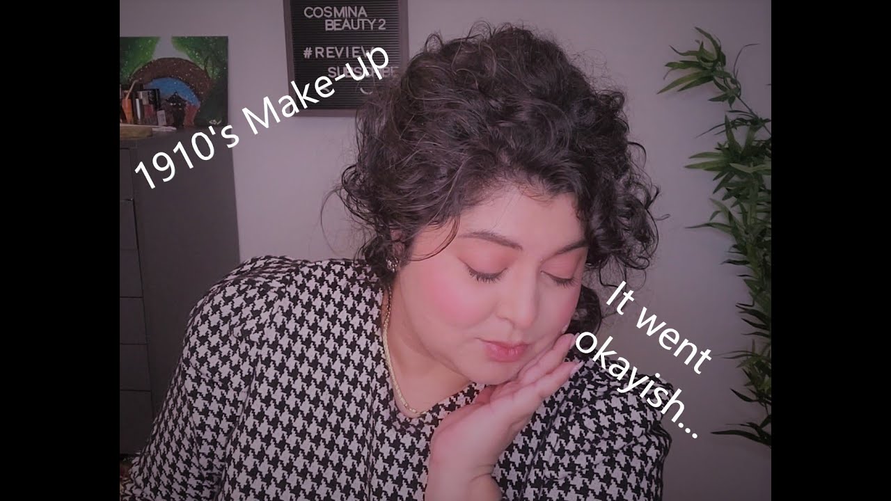 I've transformed myself into an Edwardian Girl| 1910's Make-up Look| 