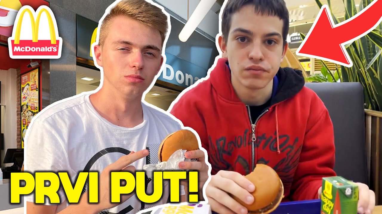 PRVI PUT JEDEM U MCDONALDS!!!