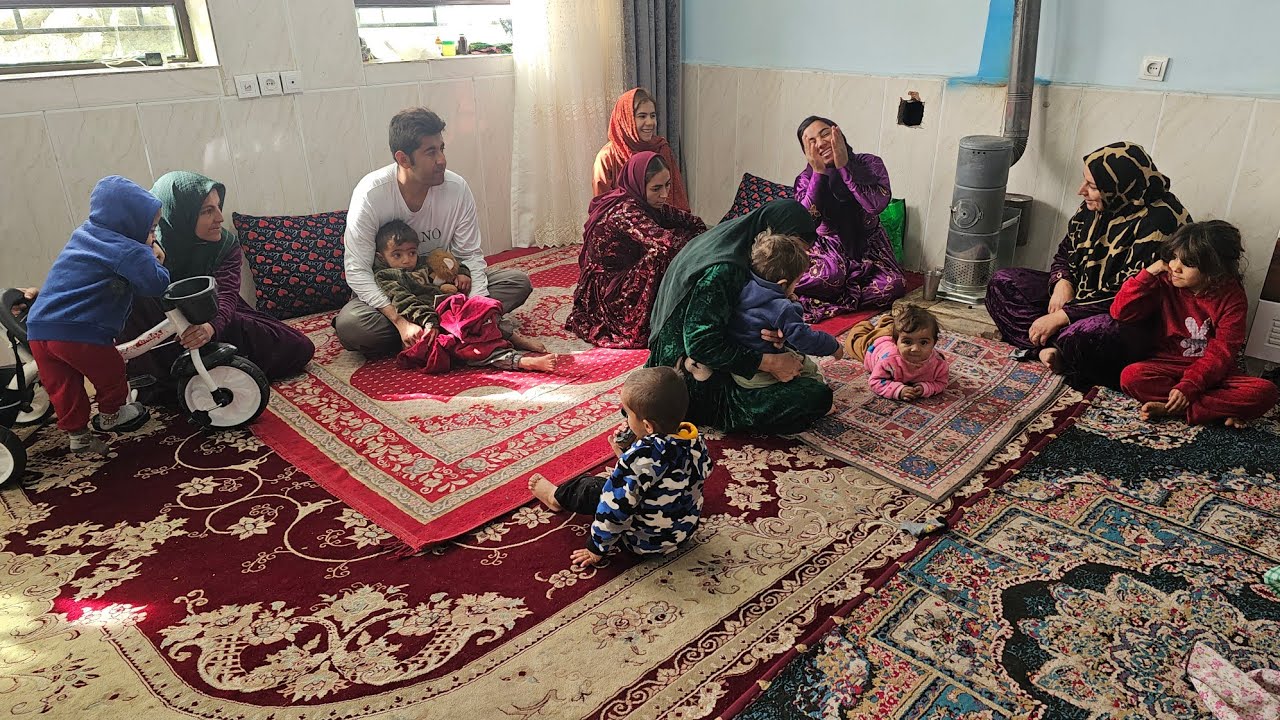 A very beautiful party and a grand arrival at Muhammad's house