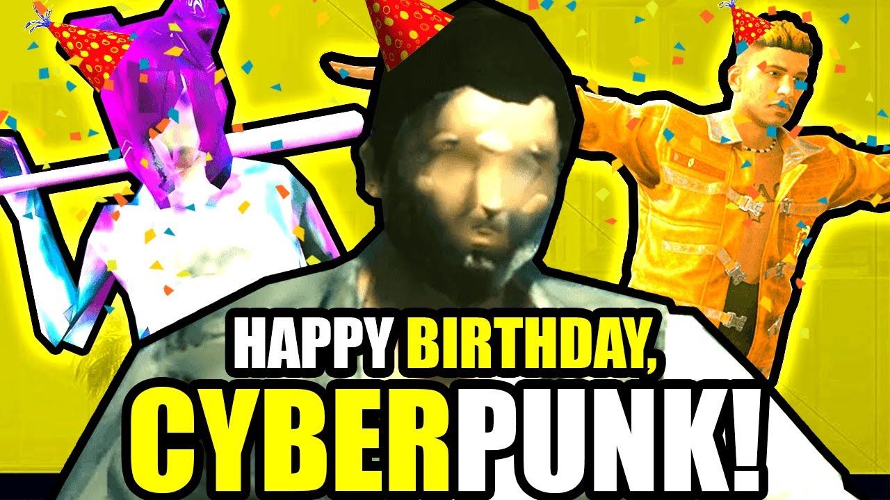 Cyberpunk PS4 One Year Anniversary