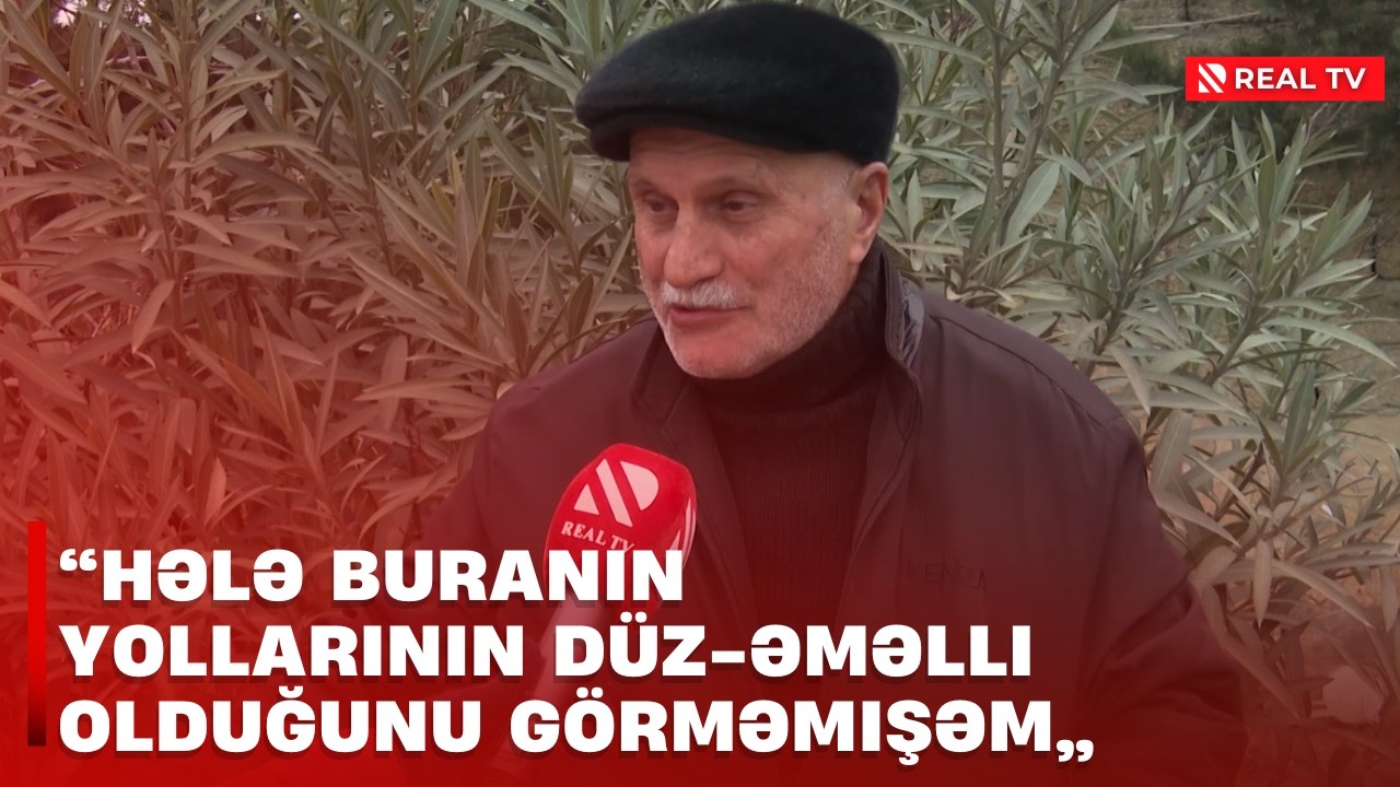 Bakının bu küçəsinin təmirə həsrət yolları